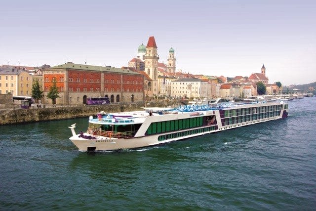AmaWaterways' AmaCello near Passau, Germany. Photo courtesy of AmaWaterways.