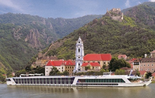 AmaWaterways' AmaDagio along the Danube. Photo courtesy of AmaWaterways.