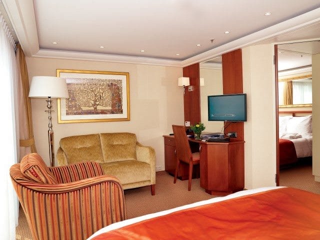 One of the full Suites aboard AmaLegro. Photo courtesy of AmaWaterways.