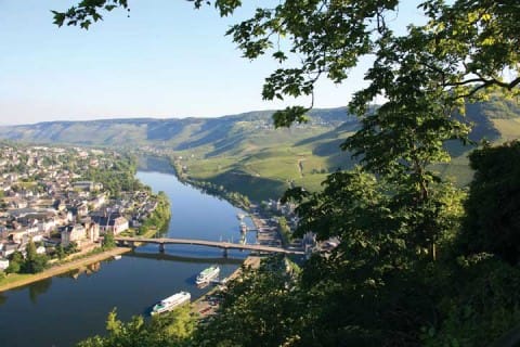 Beautiful Bernkastle-Kues, Germany, noted for its Reisling wine production. Photo courtesy of Avalon Waterways.