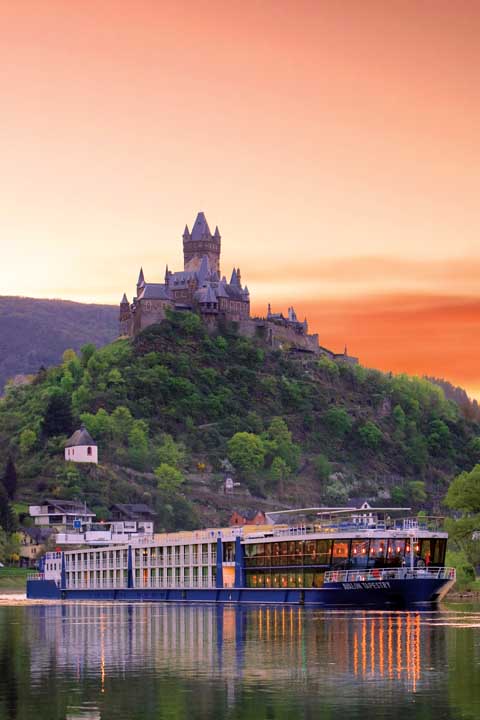 Avalon Tapestry on the Moselle in Germany.