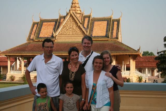 Mekong cruise with dad