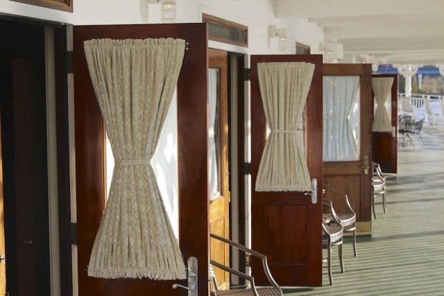 The Veranda aboard the American Queen reflects a time gone by. Photo © Ralph Grizzle