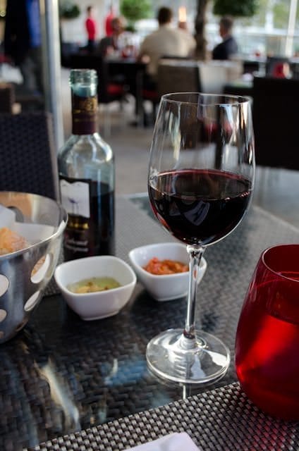 River Cruise Basics: Reclaiming your VAT 2 Dining ashore can also be a great way to discover new wines, like this Hungarian wine in Budapest. Photo © 2012 Aaron Saunders