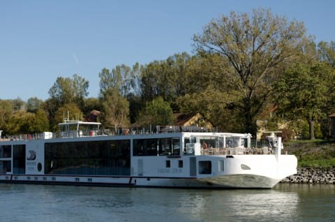 Viking Idun, seen in October 2012 in Melk, Austria.  Photo © 2012 Aaron Saunders