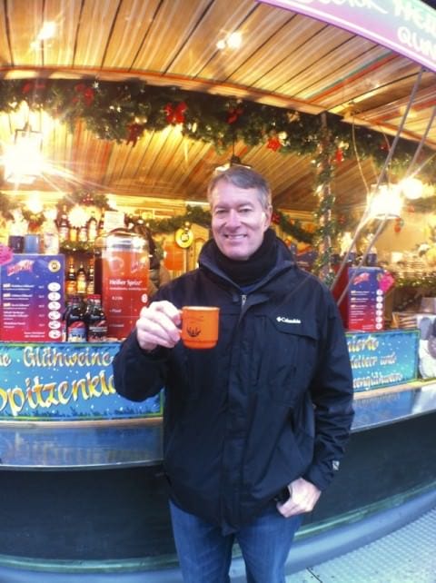 Of course - we can't forget the Gluhwein! Photo © Ralph Grizzle