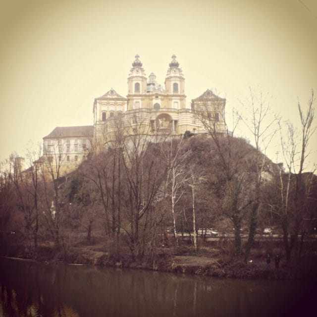 Melk Abbey in soft light