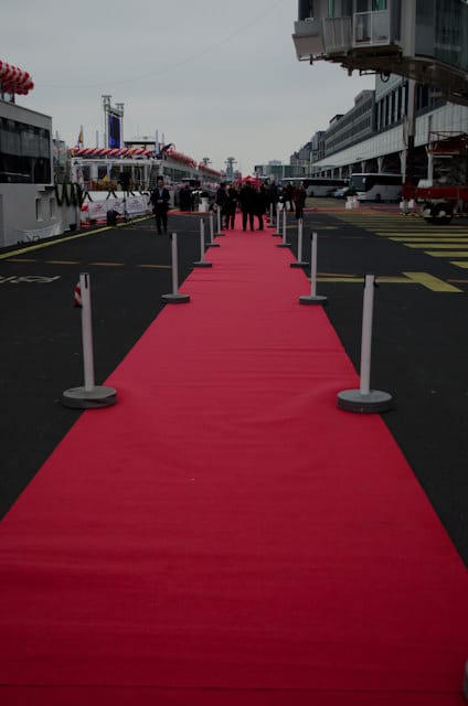 It's Christening Time at the Passenger Terminal Amsterdam! Photo © 2013 Aaron Saunders