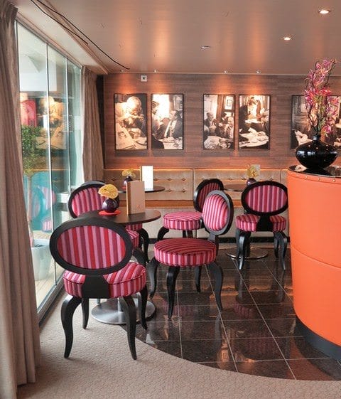 Relax and do as the Austrians do in the Vienna Cafe. Photo courtesy of Amadeus Cruises