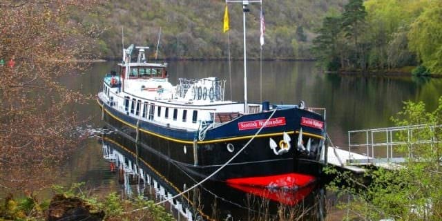 Did you know you can river cruise through Scotland? You can! Photo courtesy of European Waterways.
