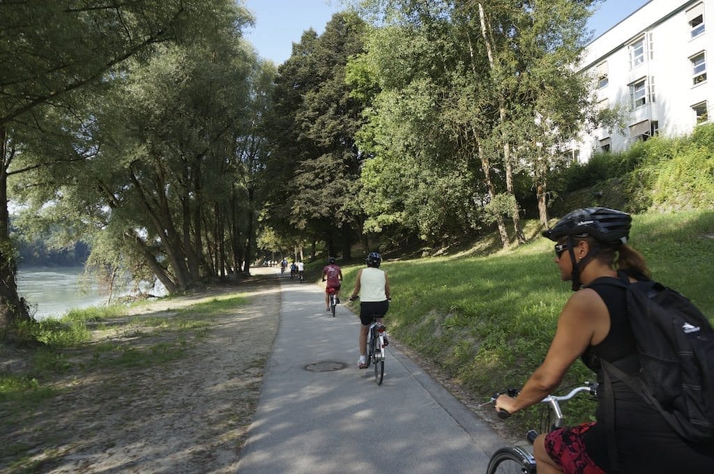 Cycling Along The Inn — In Passau