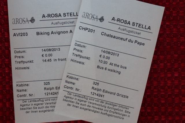 Shore excursions included on A-ROSA Stella. © 2013 Ralph Grizzle