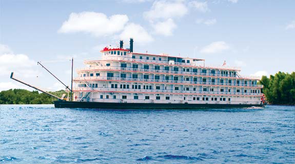 U.S. River Cruise Itineraries - The Mississippi River 5 QueenOftheMississippi