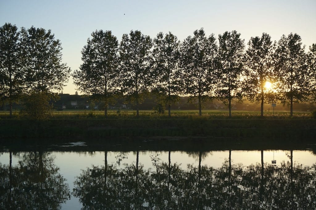 Sunset On A-ROSA Stella