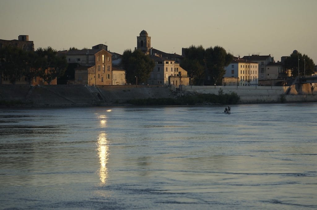 Sunset On Arles On A-ROSA Stella