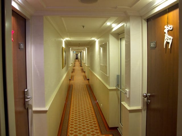 A reader asked how high ceilings are aboard river cruise ships - and we found out.  Photo ©  Aaron Saunders