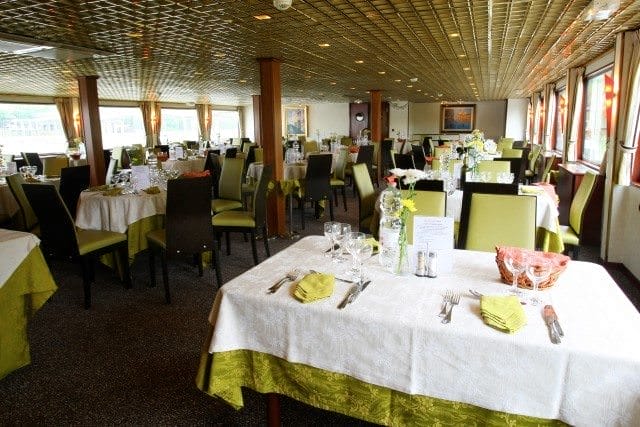 The Main Restaurant aboard Michelangelo serves up breakfast, lunch and dinner. Photo courtesy of CroisiEurope.