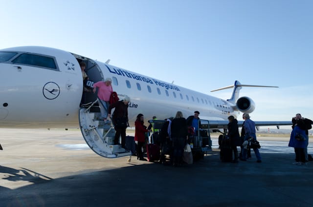 Arriving at Basel-Mulhouse airport on the afternoon of December 10, 2013. Photo © 2013 Aaron Saunders