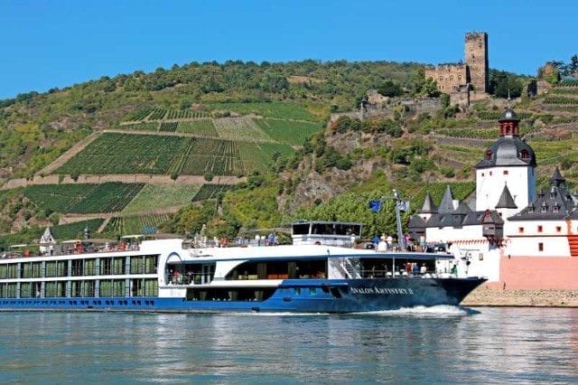 Avalon Artistry II sailing along the Rhine. Photo courtesy of Avalon Waterways.