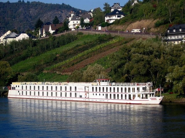 Peter Deilmann's Heidelberg. The line - which had been offering river cruises since 1983 - now focuses on ocean cruising aboard the MS Deutschland. Photo © Ralph Grizzle.
