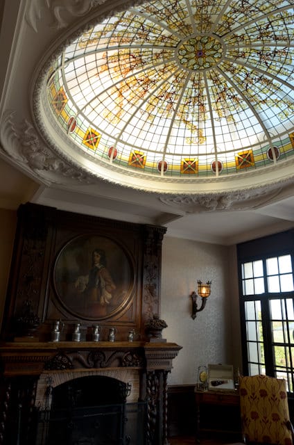 Inside, the House's grandeur is topped only by... Photo © 2014 Aaron Saunders