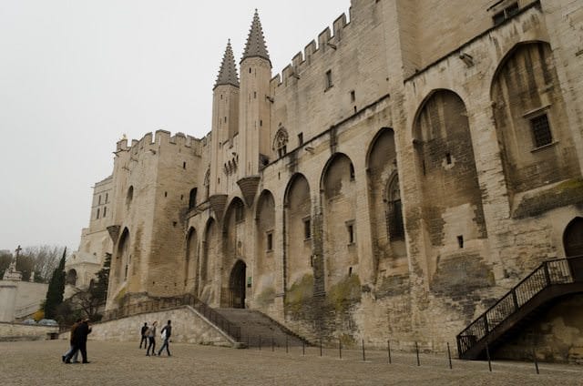 The Palace of the Popes in Avignon - one of Viking's turnaround ports of call. Photo © 2014 Aaron Saunders