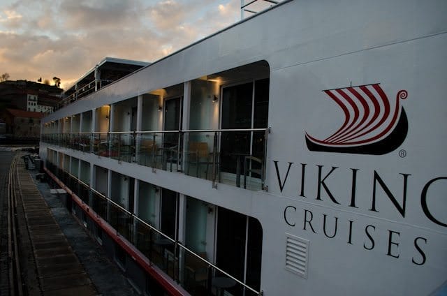 Viking expanded on the Douro River this past March. Shown here is Viking Hemming in Porto, Portugal. Photo © 2014 Aaron Saunders