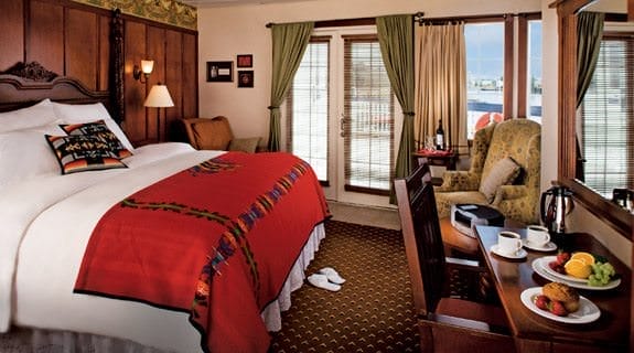 Staterooms aboard Queen of the West reflect the grandeur and elegance of a time gone by. Photo courtesy of American Cruise Lines