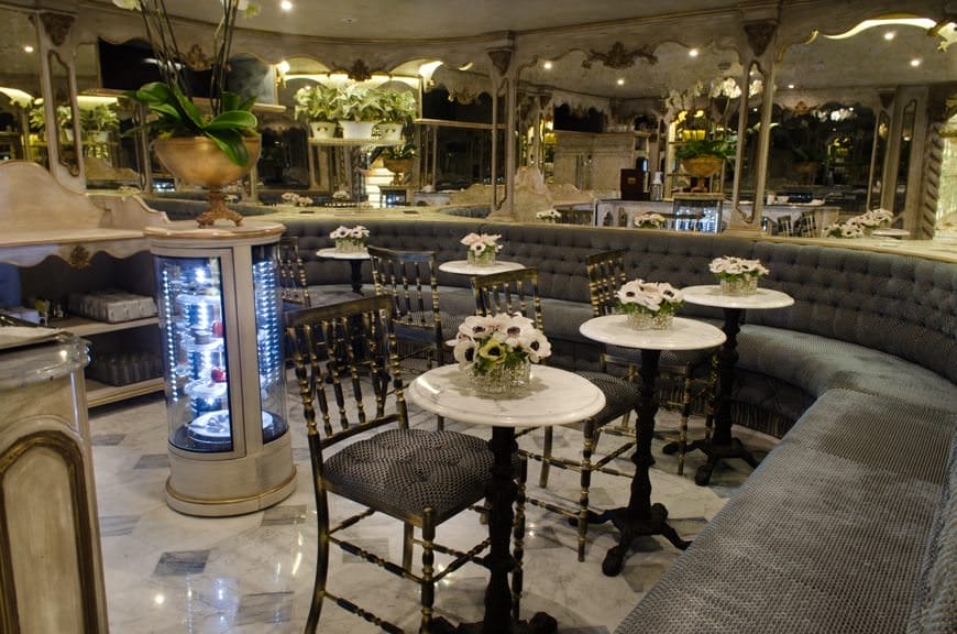 The S.S. Maria Theresa even features a Viennese-style Cafe on Bavarian Deck. Photo © 2015 Aaron Saunders