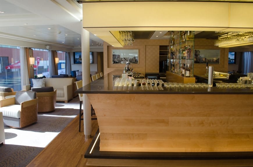 The Viking Lounge; Viking Skirnir. Note the removal of the (formerly) distracting TV's that used to be at the end of the bar. Photo © 2015 Aaron Saunders