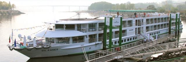 CroisiEurope has just taken delivery of their newest ship on the Douro River, the 132-guest Gil Eanes. Photo courtesy of CroisiEurope. 