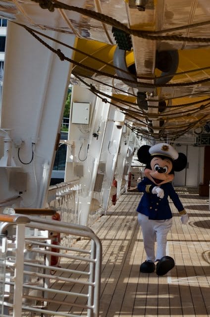 While Captain Mickey won't be onboard like he is on Disney's oceangoing ships, Adventures by Disney will provide the same level of dedication and service to travellers of all ages in their partnership with AmaWaterways. Photo © 2014 Aaron Saunders