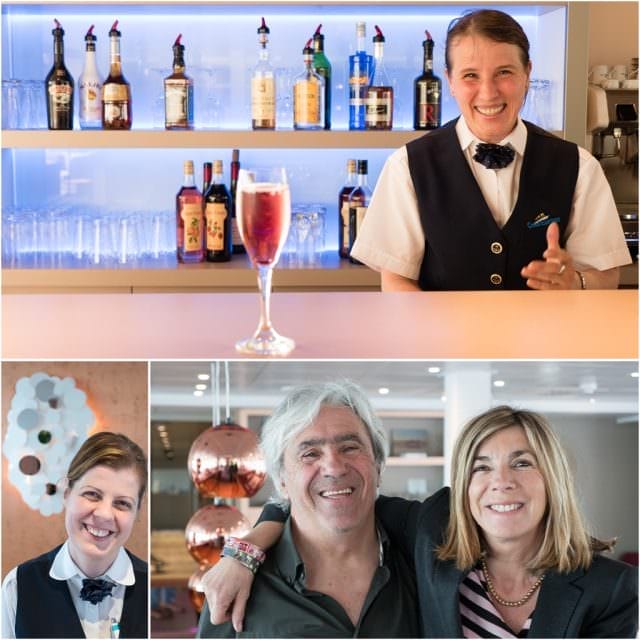 CroisiEurope staff and owners
