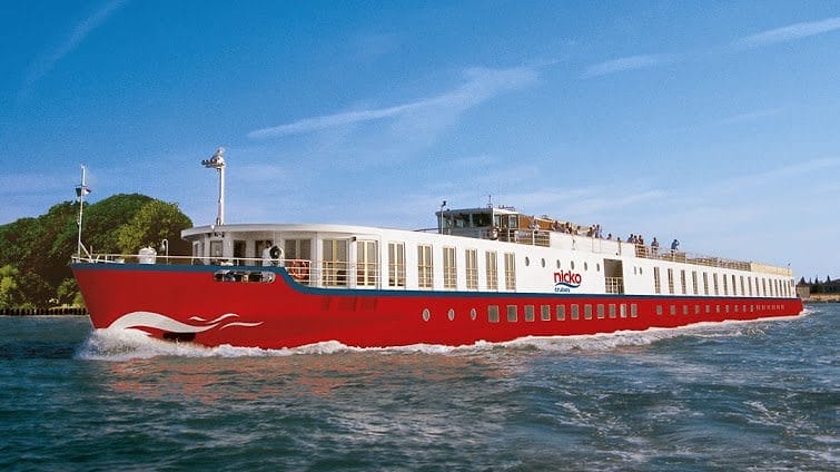 Nicko Cruises Casanova is shown in this photograph. The German-based cruise line recently collapsed. Photo: Nicko Cruises