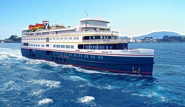 The Blurring Line Between River And Ocean Cruises 8 A rendering of Haimark's refurbished MS Saint Laurent, which sets sail along the St. Lawrence River this spring. Photo courtesy of Haimark.
