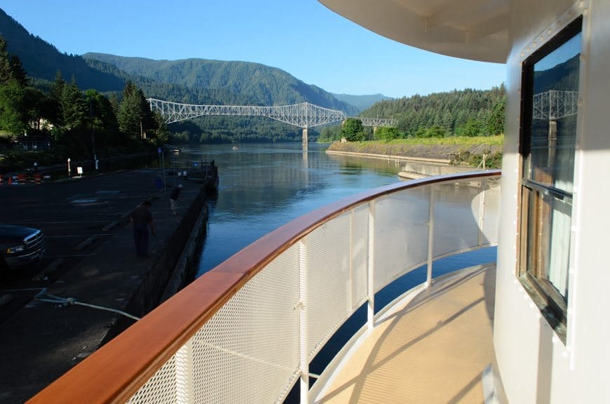 Not a bad view to wake up to! Photo © 2015 Aaron Saunders