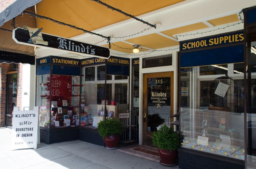 Surprise, surprise: I found the local bookstore...Photo © 2015 Aaron Saunders