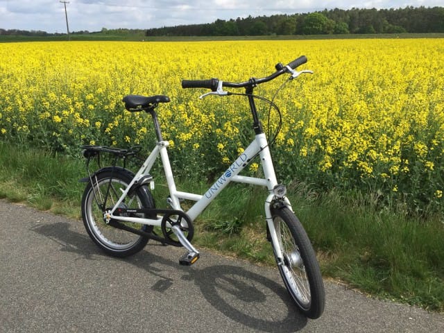 Uniworld's bikes fit me fine, even at 6'5". © 2015 Ralph Grizzle