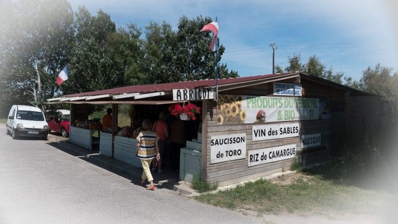 On our way back to the barge, we stopped at a small shop that sold local goods, such as the local wine, herbs and ... © 2015 Ralph Grizzle