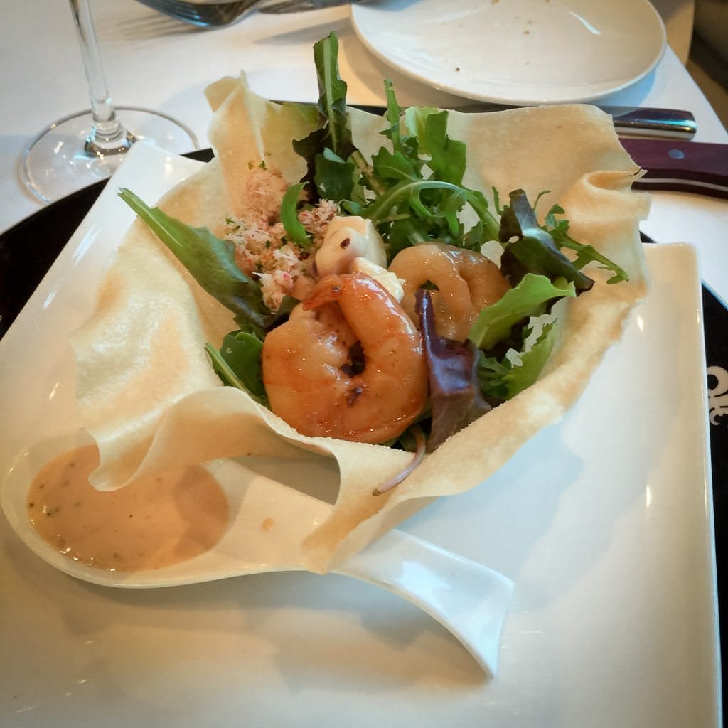 I enjoyed the dining experience on ms Savor. © 2015 Ralph Grizzle