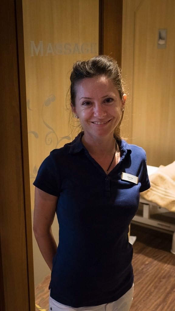 Daniela, the most excellent masseuse. © 2015 Ralph Grizzle