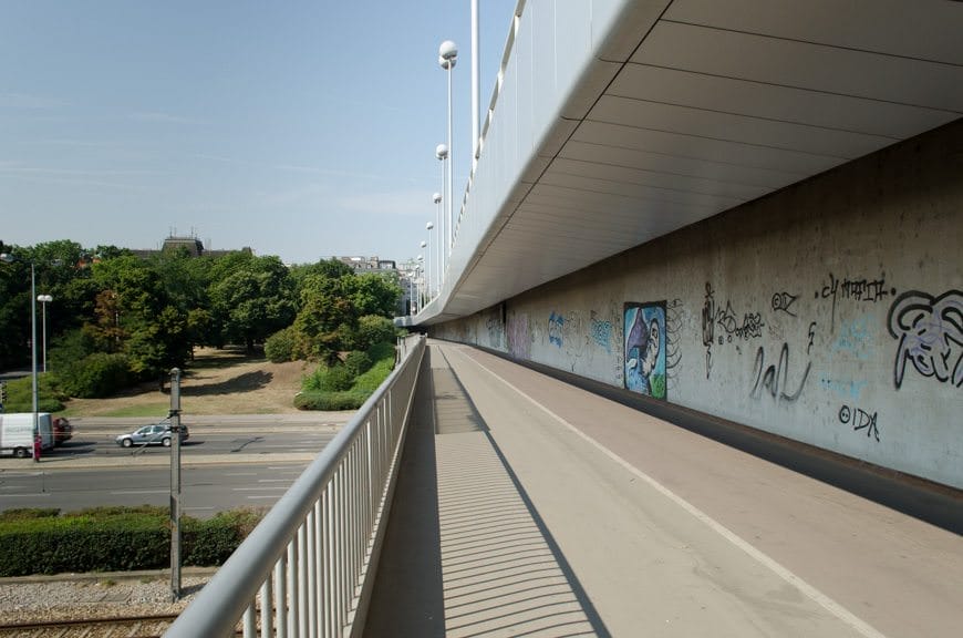 ...cross the bridge deck...Photo © 2015 Aaron Saunders