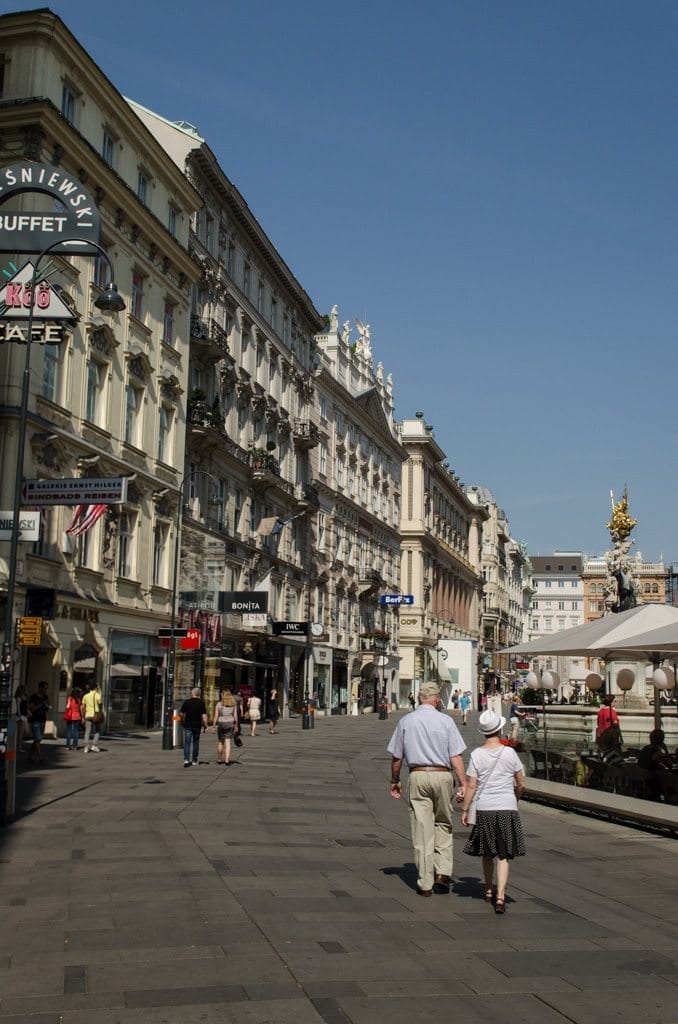 Take the time to explore Vienna - and do as the locals do! Photo © 2015 Aaron Saunders