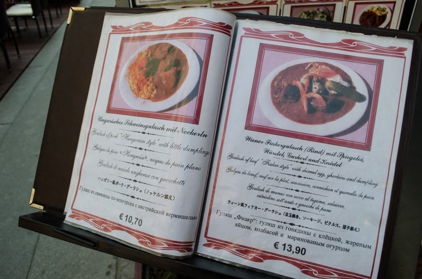 Every conceivable kind of goulash is on the menu here. Photo © 2015 Aaron Saunders