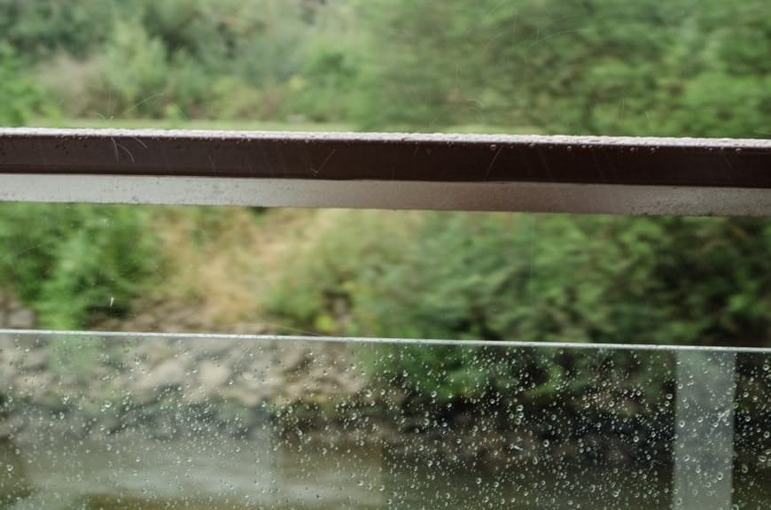 ...and we were graced with our first rain in days. Photo © 2015 Aaron Saunders