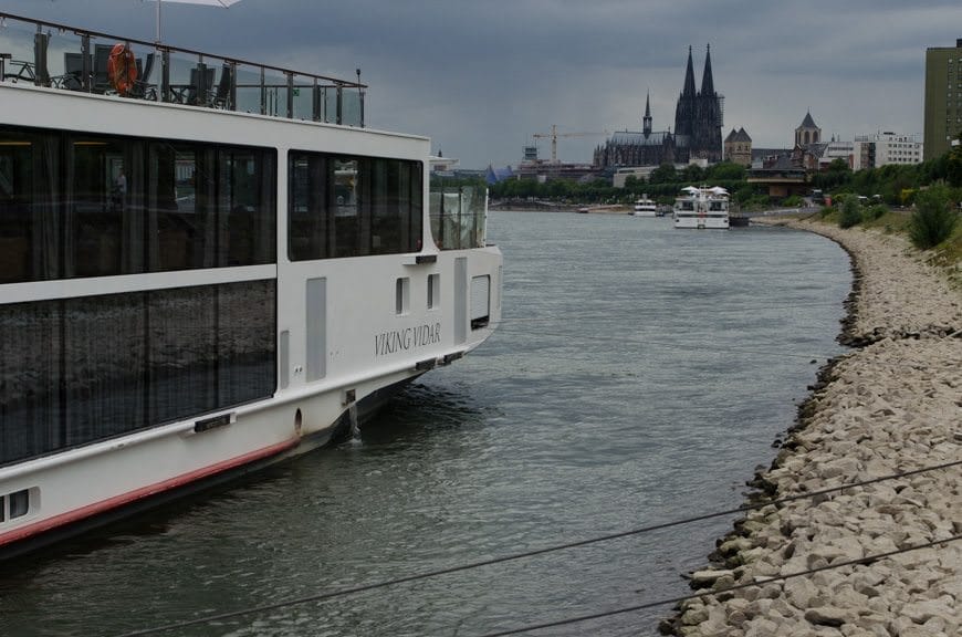 Viking Vidar and Cologne's Dom, together at last. Photo ©  2015 Aaron Saunders