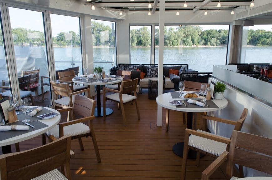 Tonight, I dined once again in the Aquavit Terrace...Photo ©  2015 Aaron Saunders