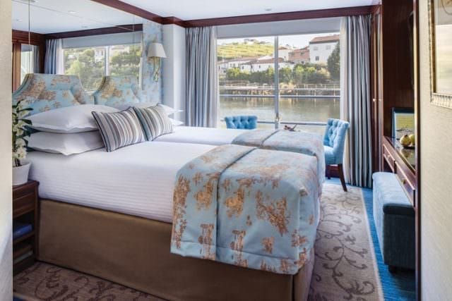Category 2 stateroom. Photo courtesy of Uniworld