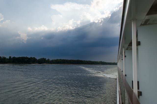 Thunderclouds filled the sky...Photo © 2015 Aaron Saunders