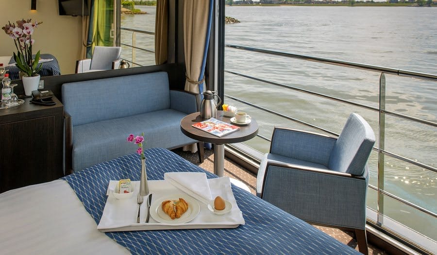 Avalon Illumination Panorama Suite. Photo Courtesy of Avalon Waterways.